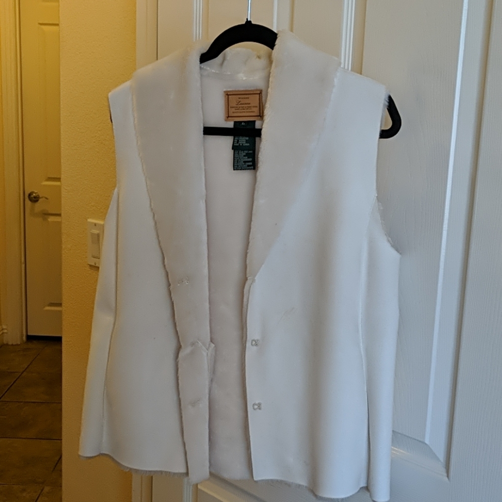 Lauren faux fur vest